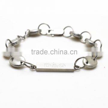 2016 Fashion Metal Bracelet Silver