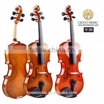 wholesale musical instrument beginner violin China fitness Deviser V30