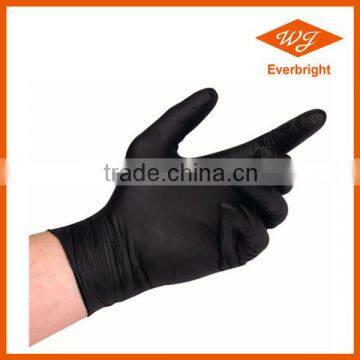 tattoo black gloves, fda approved gloves, black mechanics gloves nitrile disposable