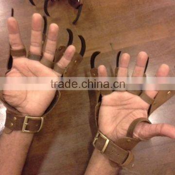 LEATHER CLAW GLOVES photo-2