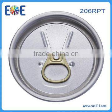 Manufacturer barley can lid 206#57mm plastic bottle aluminum EOE