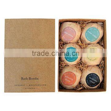 Bath Bombs Organic Set of 6