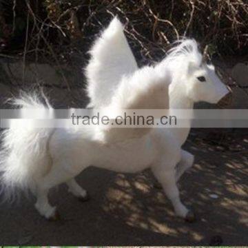 Taxidermy Replica furry aninal unicorn decoration