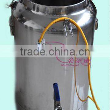 Stainless steel honey barrels with heater / honey can with heater