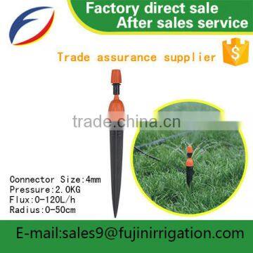 Drip Irrigation 360 Vortex Spray With Stake 4MM Tubing Coupling Good Quality Competitive Price photo-2