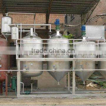 Small scale edible oil refining equipment