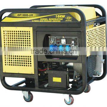 open type three phase 12kva 2-cylinder gasoline generator set