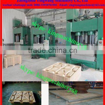 wood pallets moulding machine used in sea port