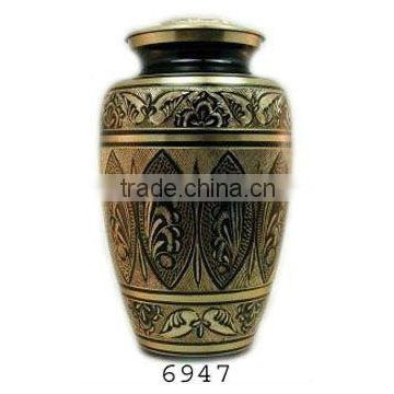 Hottest!! Funeral Supplies Urns, Brass Cremation Urn, New Look and design