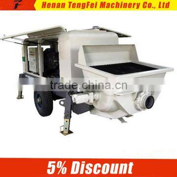 Electric or Diesel Engine Small Concrete Pump 60stere/h With CE/CV/BO photo-4