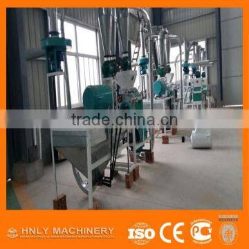 Automatic Excelent performance small wheat flour mill/ wheat grinding machine for sale