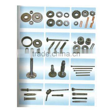 Tractor spare parts- gear and shaft