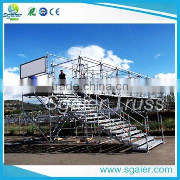 steel layer truss for handing light & speaker