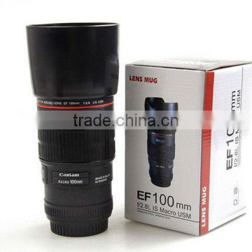 Camera lens cup Macro Lens 11 EF 100mm f2.8L 520ML Thermos Coffee Cup Mug