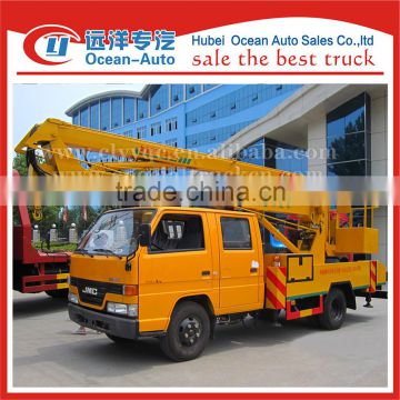 JMC manual gearbox 16m aerial working truck for sale