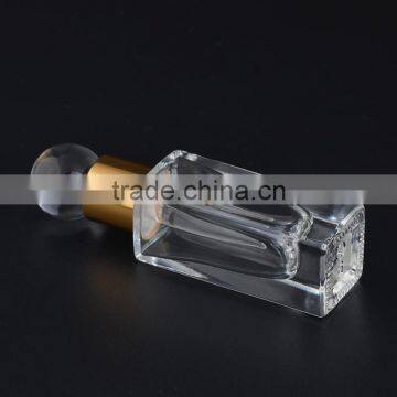 Promotional Gifts Square Shaped Mini Glass Bottle With Aluminum Cap and Glass Stick for Cosmetic Perfume Packaging photo-4