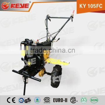 9hp Multi-function Diesel Gear Driving Cultivator Tractor power tiller with electric starter