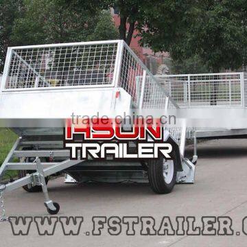 Newest Fully Welded Cage Trailer 7x5/8x5 photo-3