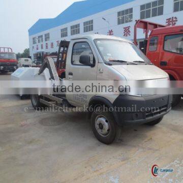 4*2 CHANGAN 3m3 Hook Lift Trash Truck for sale