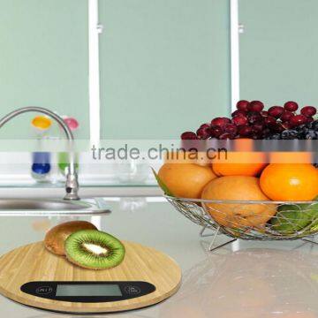 Excellent Design Bamboo Platform Digital Kitchen Scale photo-3
