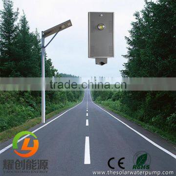5 Years Warranty All in One Integrated Solar Led Street Light With Lithium Battery photo-2