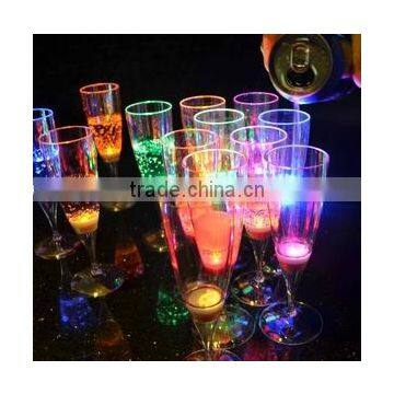 Light up Drinks Cup Dispaly Drinking Glass With LED Inside Colored Plastic Cup photo-2