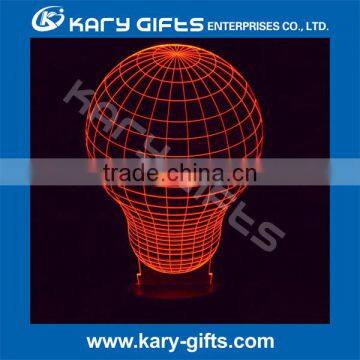 Indoor Decoration Bedroom 3D Light LED Headboard Light photo-2