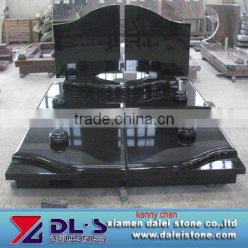Shanxi Black Granite Stone Monument Poland Style photo-1
