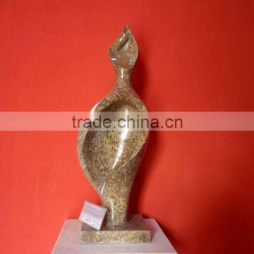 Abstract Marble lady Sculpture Design