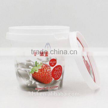 IML Customized Ice Cream Tub With Brands,thin-wall Ice Cream Tub Design,high Quality Ice Cream Tub Containers photo-6