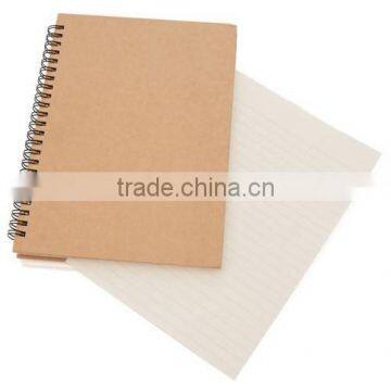 Hard Cover Spiral Custom Recycled Paper Notebook