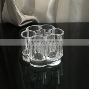 Cy270 Plum Flower Clear Acrylic Makeup Organizer Insert Makeup Box Lipstick Brush Storage Box Cases photo-2