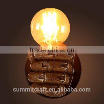 Resin Fist Shaped Wall Lamp Kids Room photo-4