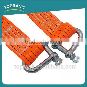 3.5m 4ton Towing Strape Polyester Flat Heavy Duty Car Tow Rope photo-3