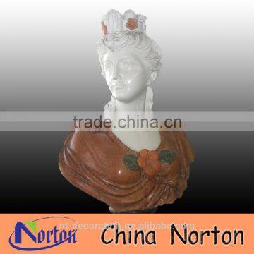 Greek hotel decor marble modern lady statues bust NTMS-B055Y