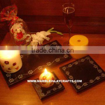 Marble Decorative Candle Holder Corporate Gift Candle Holder