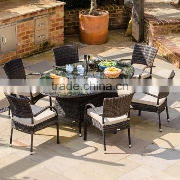 Outdoor synthetic rattan furniture outdoor cheap restaurant wicker rattan furniture