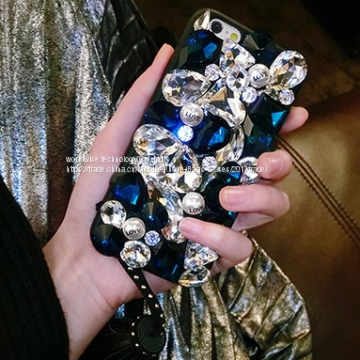 Luxury Crystal Diamond Cell Phone Back Cover Mobile Phone Cases for IPhone7/7Plus/6/6s/6plus/6splus Soft Shell Housing photo-2