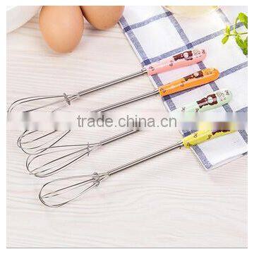 Manual Egg Beater Mini Egg Beater Matcha Whisk Wire Whisk Tea Whisk photo-2