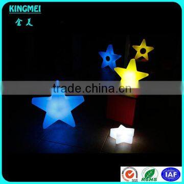 LED star shape light lamp,RGB table lamp with controller