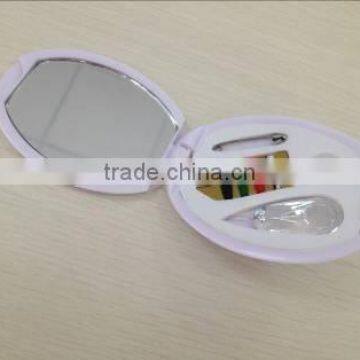 2015 New Design Plastic Needlework Tool Set Essential Sewing Tools Box Set With Mirror photo-3