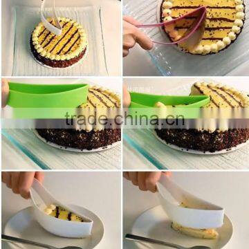 Colorful ABS Plastic Food Grade Cake Cutter Bread Server Cake Knife