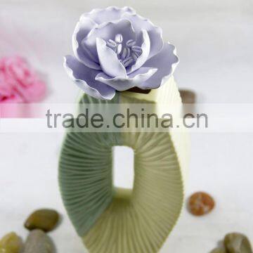 Ceramic Bottle Aroma Flower Reed Diffuser photo-6