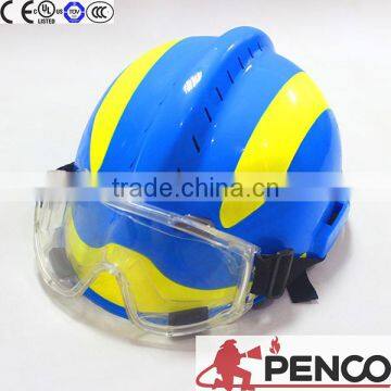 Blue Red Black Fire Retardant Hat Fireman Cap Safe Products Exporting Waterproof Helmet photo-6