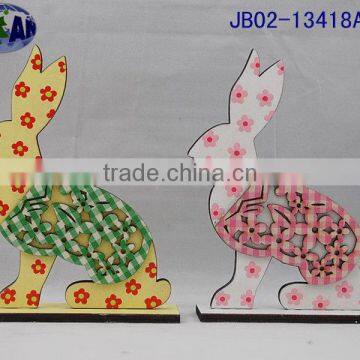 Easter wooden decoration JB02-13418AB