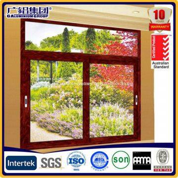 Double Panels Aluminium Glass Window Villa Interior Bedroom Air Insulation photo-2
