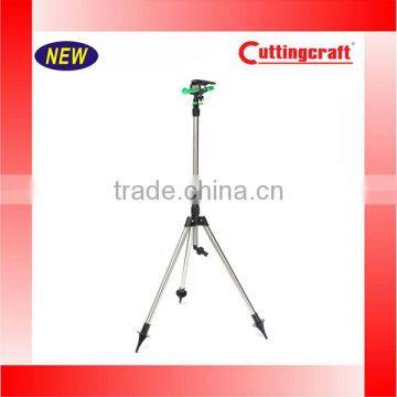 Telescopic Tripod Impulse Sprinkler Base Pulsating Watering Lawn Yard Garden New photo-2