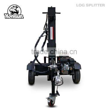 Hot Selling CE Approved Honda Gas Motor Horizontal Vertical Towable Size 26t Wood Splitter photo-2