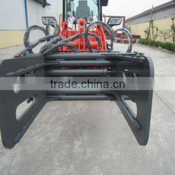 wheel loader with bale clamp,bale grab