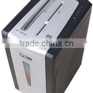 cross cut credit/paper/CD/clips/staples shredder 12 sheets